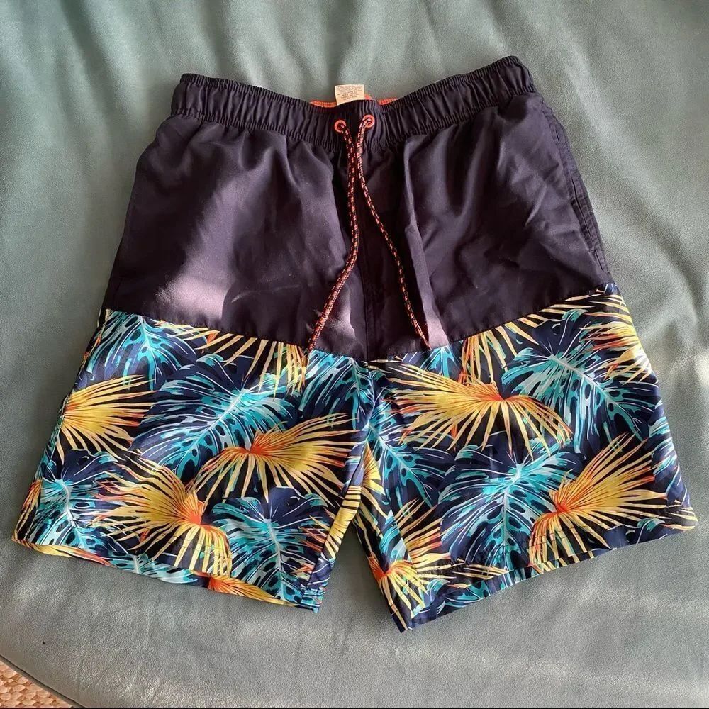 Men’s Tropical Swim Trunks